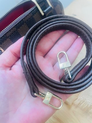Bolso Louis Vuitton alma bb damier ebane