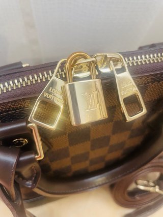 Bolso Louis Vuitton alma bb damier ebane