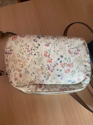 Bolso bandolera estampado floral