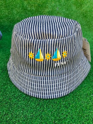 Gorro infantil rayas náuticas talla 48cm