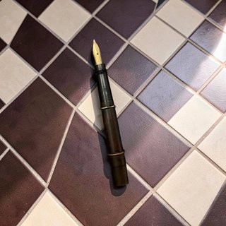 Montblanc Simplo Safety Pen Vintage Años 20