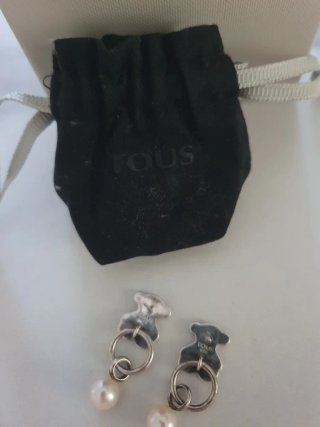 Pendientes Tous Oso Perla Originales