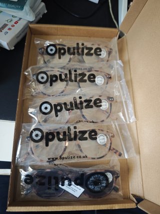 Lotto 4 Occhiali Lettura Opulize +1.00