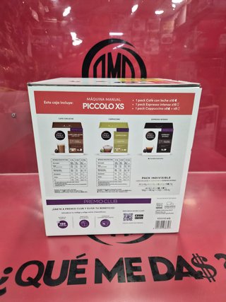 Cafetera Dolce Gusto Piccolo XS Manual