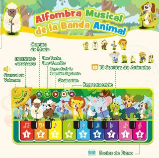 Alfombra Piano Musical Infantil