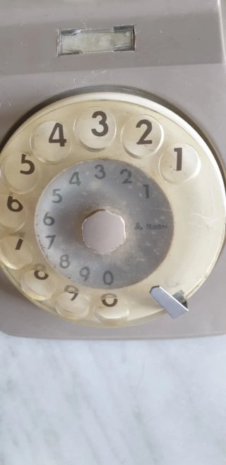 Telefono vintage Siemens beige