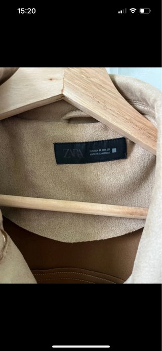 Chaqueta Beige/Marrón con detalles