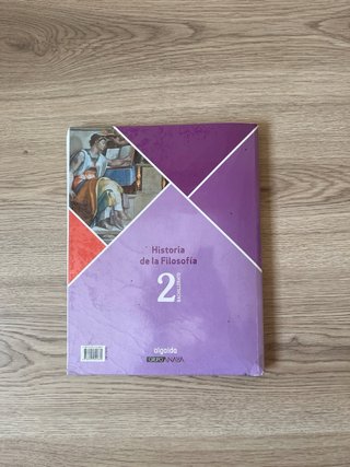 Historia de la filosofía, 2 Bachillerato