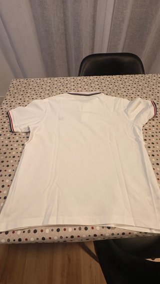 Polo Fred Perry Blanco Talla L Slim original