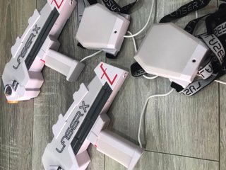 Juego Pistolas Láser X Revolution (Bizak)