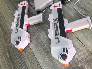 Juego Pistolas Láser X Revolution (Bizak)