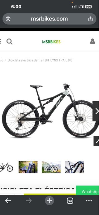 iLynx Trail aluminio 8.1 BH