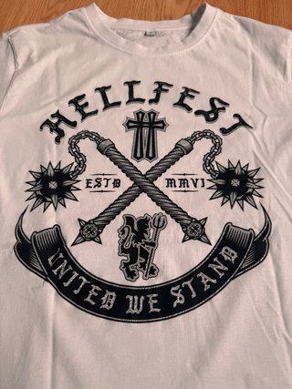 Hellfest. Camiseta logo Hellfest. Talla M.