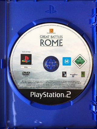 Great Battles of Rome ps2