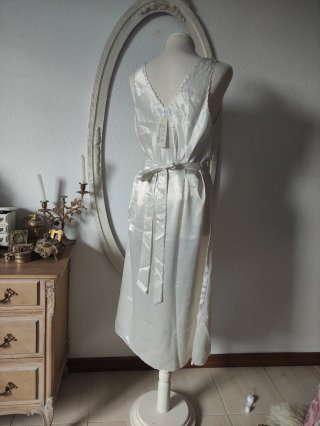Camisón Vintage Blanco Bordado