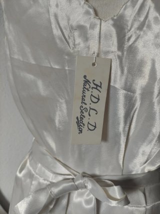 Camisón Vintage Blanco Bordado