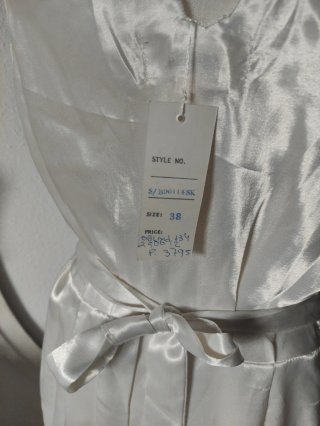 Camisón Vintage Blanco Bordado