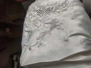 Camisón Vintage Blanco Bordado
