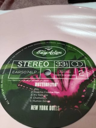NEW YORK DOLLS butterflyin' Live 14-4-74 LP vinilo