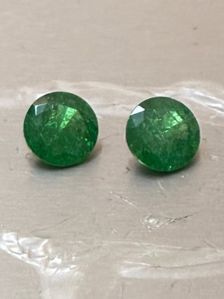 2 Esmeraldas Muzo 3.10 Ct; GDL