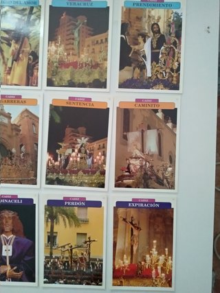 Semana Santa Cádiz - 30 Fichas Pasos