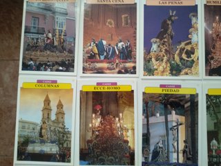 Semana Santa Cádiz - 30 Fichas Pasos