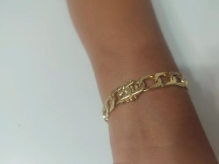 Pulsera Oro 18k Maciza 31.87gr
