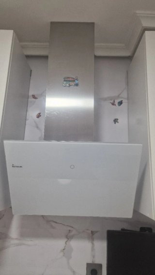 Campana extractora KOLBE cristal y metal