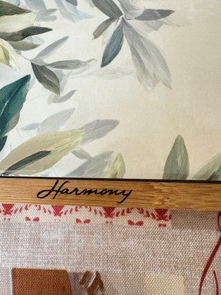 Tagliere Harmony con decoro ulivo