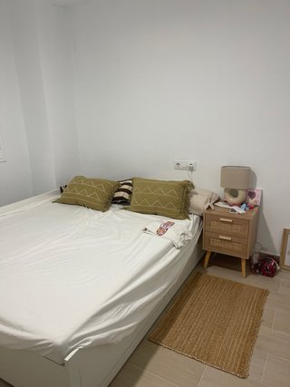 Diván blanco con 2 cajones 80x200 cm