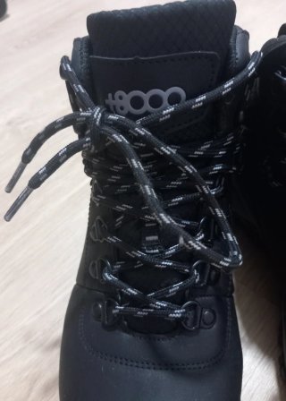 Botas montaña +8000 Tronan Talla 39 Negras