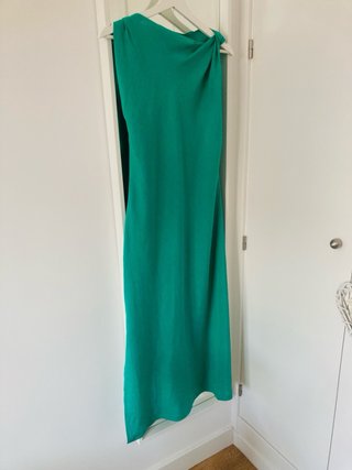 Vestido Zara Verde Talla S