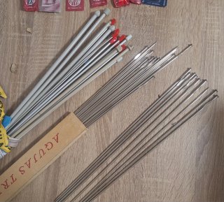 Lote merceria Telas, Entretelas, Agujas,Lazos...