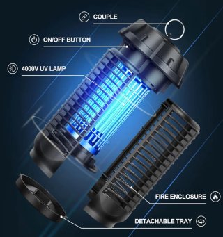 Lámpara Mata Mosquitos Eléctrica