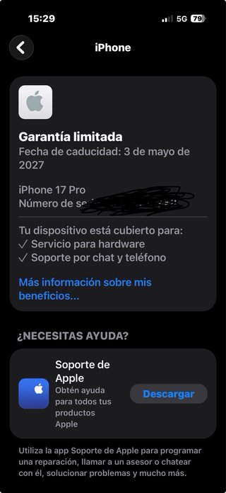 iPhone 17 Pro Azul - 100% Batería