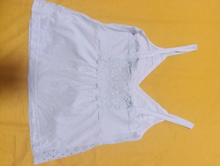 Top tirantes azul claro Talla 2XS