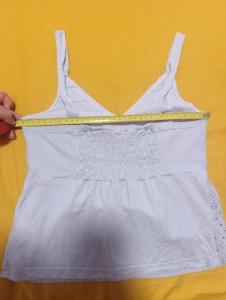 Top tirantes azul claro Talla 2XS