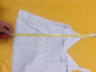 Top tirantes azul claro Talla 2XS