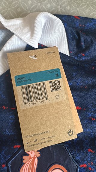 Camiseta Francia Mbappé 10 Nike Azul
