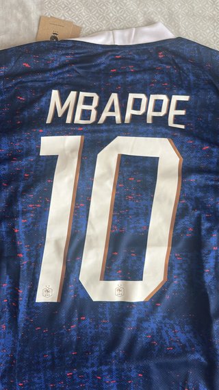 Camiseta Francia Mbappé 10 Nike Azul