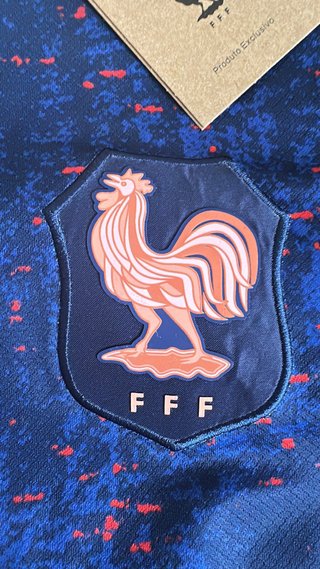 Camiseta Francia Mbappé 10 Nike Azul