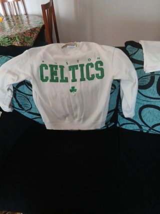Sudadera Boston Celtics Verde y Blanca