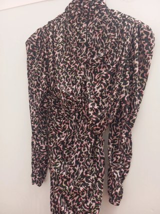 Vestido tubo estampado