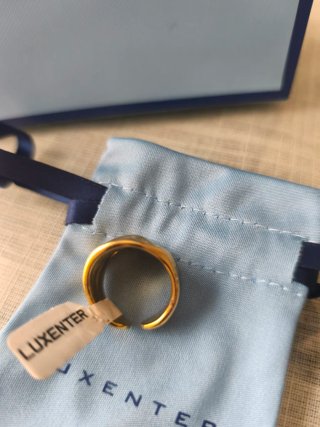 Anillo LUXENTER Ajustable Dorado