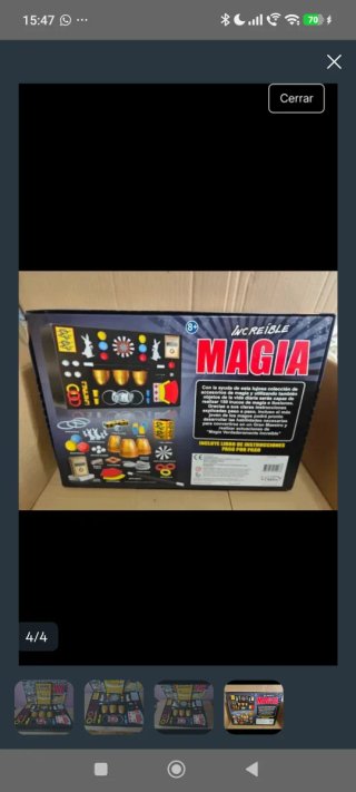 Juego de Magia Libro Mágico 15 Euros Pamplona