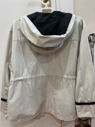 Parka Bimba y Lola Beige y Negra Talla L