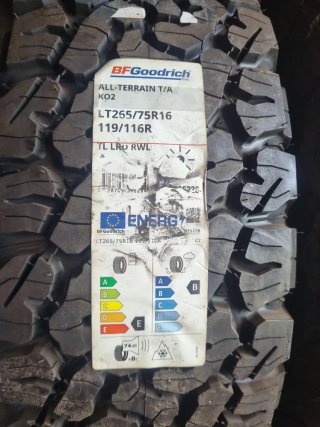 Neumáticos 265 75r16 All-Terrain T/A KO2