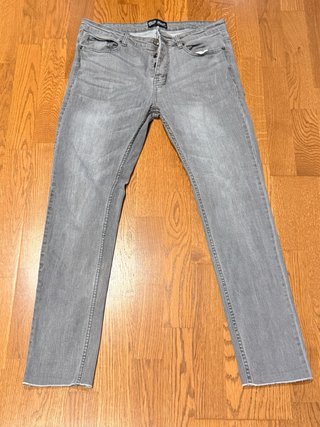Pantalón vaquero skinny gris Lefties Talla 42