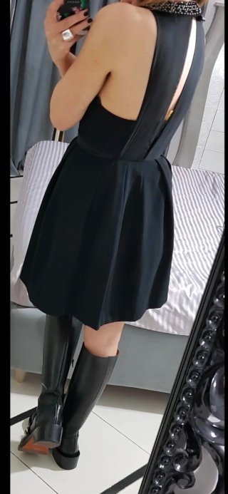 Abito Elisabetta Franchi tg 42 nero