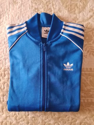 Chaqueta Adidas Talla S Azul nueva sin etiquetas